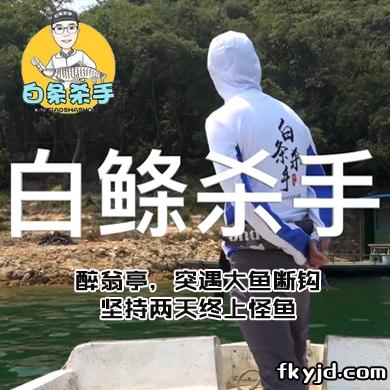 白条杀手 醉翁亭，突遇大鱼断钩，坚持两天终上怪鱼 [视频]